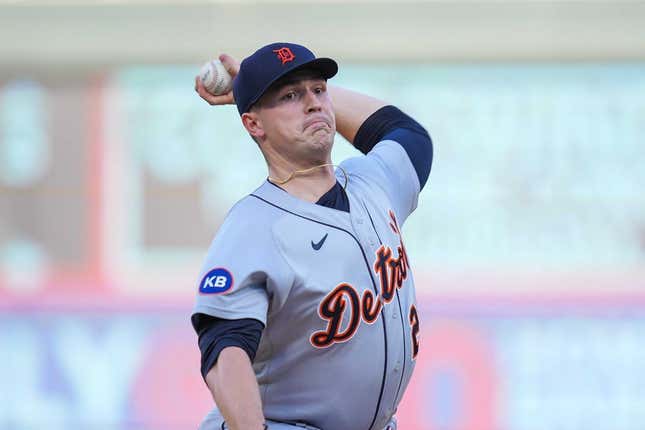 Tigers' Tarik Skubal named American League Pitcher of the Month