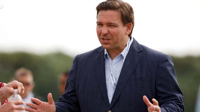 Image for article titled Ron DeSantis Kicks Off Pride Month By Banning Trans Girls From Sports in Florida