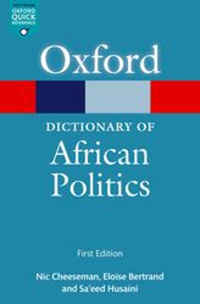 Image for article titled This dictionary collects the unique and humorous lexicon of African politics