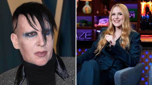 Image for article titled Court Strikes Down Marilyn Manson&#39;s Defamation Claims Against Evan Rachel Wood