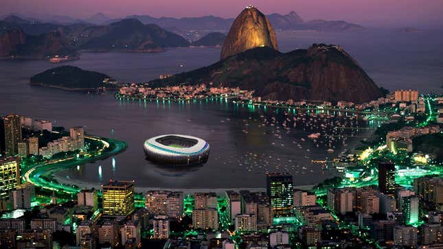 What if you could just fold away a stadium for the Olympics and re-use it 4 years later?