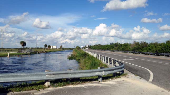 A section of the Tamiami Trail.