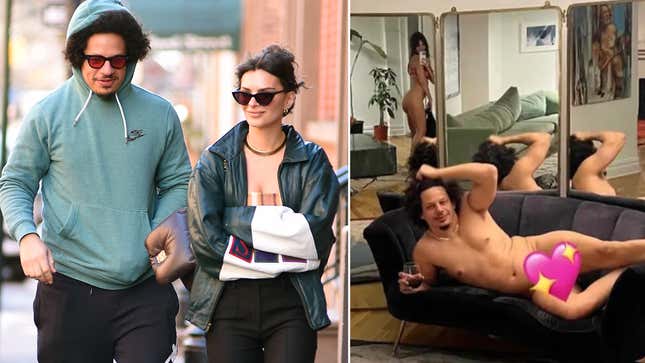 Image for article titled Did Emily Ratajkowski Break Up With Eric Andre Before He Posted *Those* Photos?