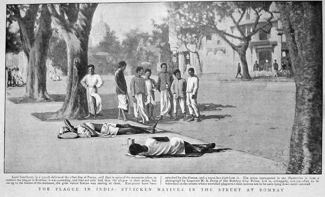 Image for article titled The 19th-century Mumbai plague may offer clues in dealing with Ebola