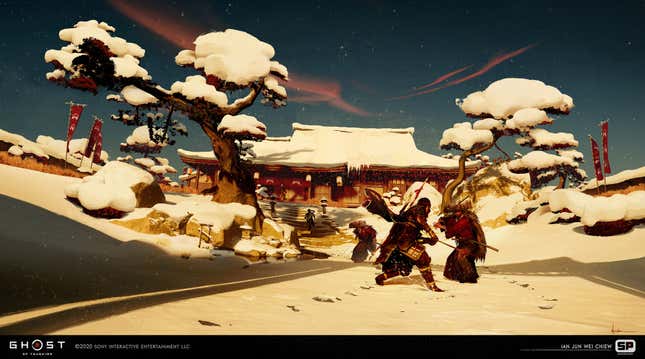 Image for article titled The Art Of Ghost Of Tsushima