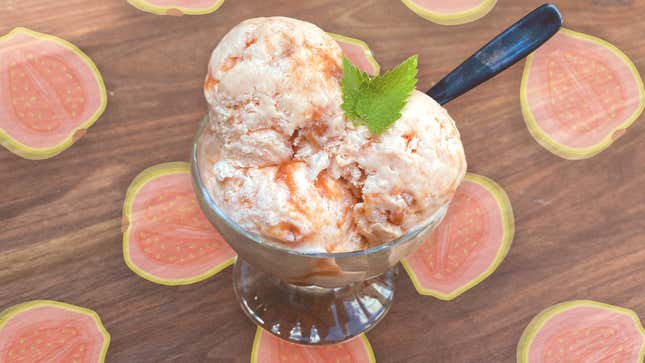 Guava Cream Cheese Sherbet