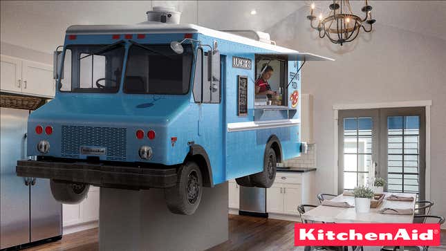Image for article titled KitchenAid Unveils New Countertop Food Truck For Ordering Street Tacos From Convenience Of Home
