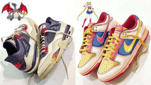 Image for article titled Gorgeous Pokémon, Anime Sneakers Are Too Good For Nike