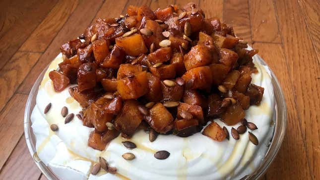 butternut squash pavlova