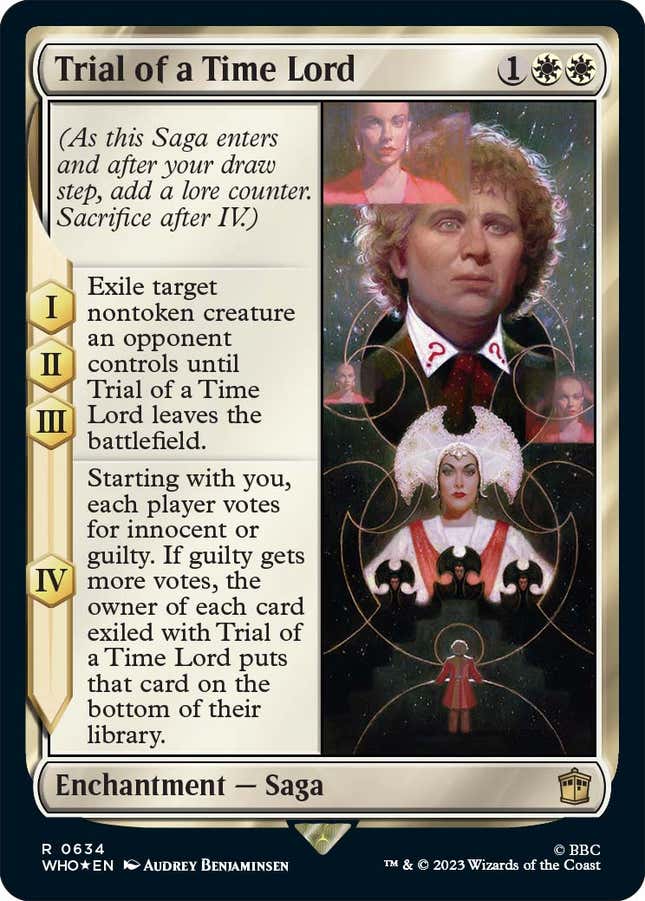 Image for article titled Magic The Gathering's Doctor Who Crossover Is a Cavalcade of Classic Heroes and Villains