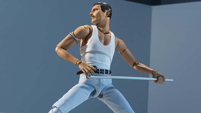 S.H. Figuarts Freddie Mercury Action Figure | $43 | Amazon