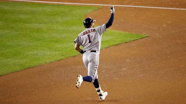 Astros win World Series Game 5, three straight in DC