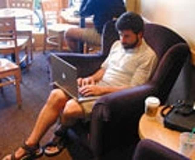Image for article titled Laptop Guy At Coffee Shop Nine Times Out Of Ten