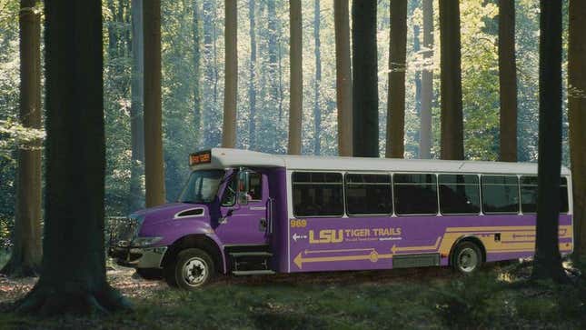 Image for article titled New LSU Stadium Shuttle Transports Tigers Fans Back To Woods