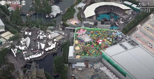 Imagen para el artículo titulado El parque temático de Nintendo en Japón luce increíble, aunque también algo pequeño