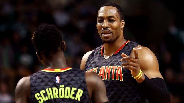 Image for article titled Dwight Howard Clearly Doesn’t Know Team’s Name