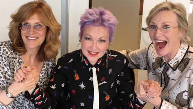 Image for article titled Jane Lynch and Cyndi Lauper to Star in New &#39;Golden Girls for Today&#39; Netflix Series