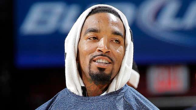 Image for article titled Excited, Nervous J.R. Smith Unable To Sleep Through David Blatt’s Pregame Speech