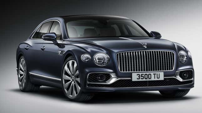 Image for article titled The 2020 Bentley Flying Spur Is for When a Whole Building Needs to do 207 MPH