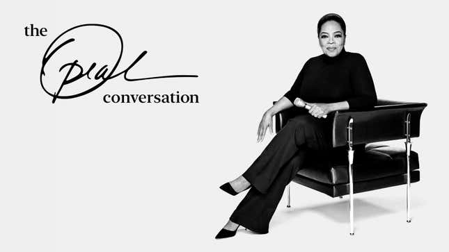 Image for article titled Oprah&#39;s Back in Her Talk Show Bag With New Apple TV+ Series, The Oprah Conversation