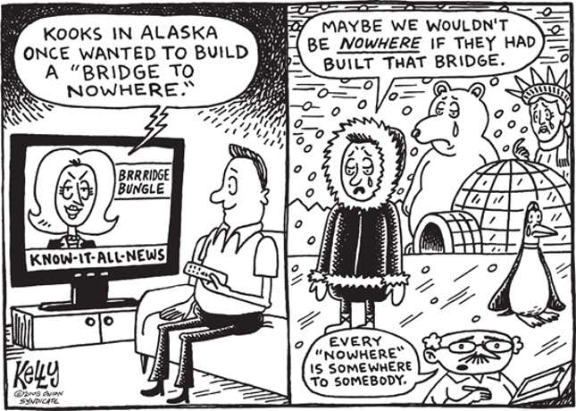 Image for article titled Editorial Cartoon - September 29, 2008