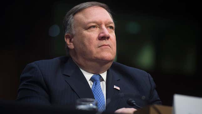 Image for article titled Mike Pompeo Can’t Believe Senate Just Expects He’ll Answer Questions Without Being Tortured First