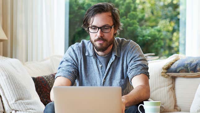 Image for article titled Man Wondering If There Might Be Some Sort Of Website Featuring Footage Of Sexual Acts One May View For Purposes Of Self-Gratification