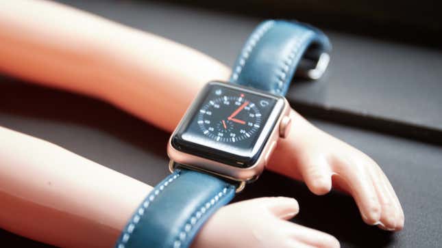 Should you get the Series 3 for your tiny wrists and hands? Hmm. 