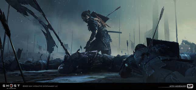 Image for article titled The Art Of Ghost Of Tsushima