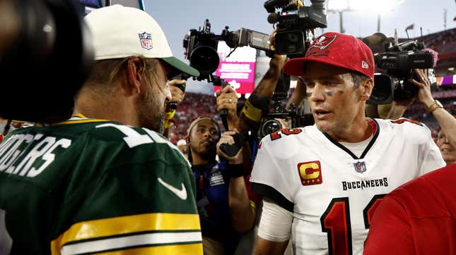 Rodgers vs., Brady - not nearly as much fun as we thought it would be.