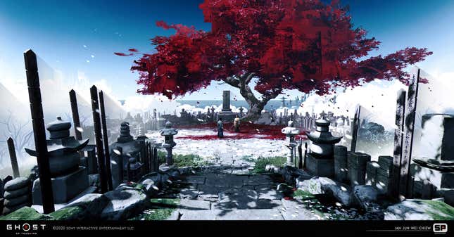 Image for article titled The Art Of Ghost Of Tsushima