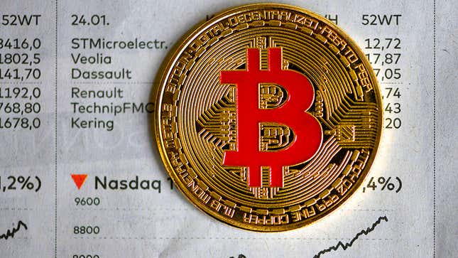 Imagen para el artículo titulado El Bitcoin se dispara y supera el hito de los 20.000 dólares