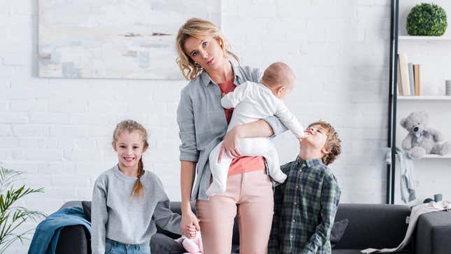 Image for article titled Woman Squanders Childbearing Years Bearing Children