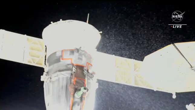 Coolant leaking uncontrollably into space on December 15.