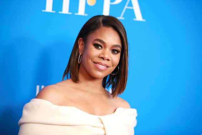Regina Hall attends the Hollywood Foreign Press Association’s Annual Grants Banquet at Regent Beverly Wilshire Hotel 