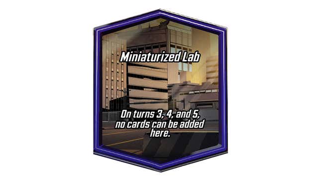 A screenshot shows the zone artwork for Miniaturized Lab.