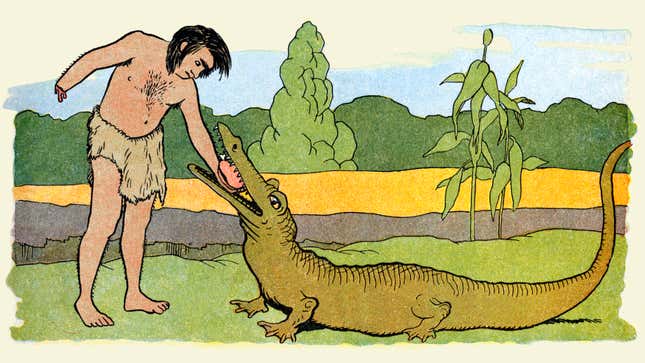 Image for article titled Study Finds Early Humans Domesticated Wolves After Failed Attempts At Domesticating Crocodiles