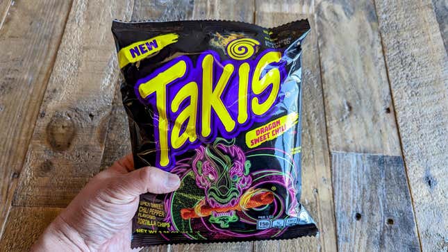 Image for article titled Dragon Sweet Chili Takis Have Snacking Down to a Science