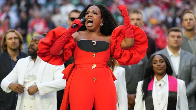 Abbott Elementary' star Sheryl Lee Ralph sings 'Lift Every Voice and Sing'  at the Super Bowl - Good Morning America