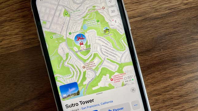 Maps app in iOs 15
