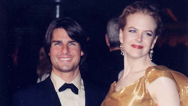 Tom Cruise and Nicole Kidman during The 72nd Annual Academy Awards - Vanity Fair Party at Morton’s in Los Angeles