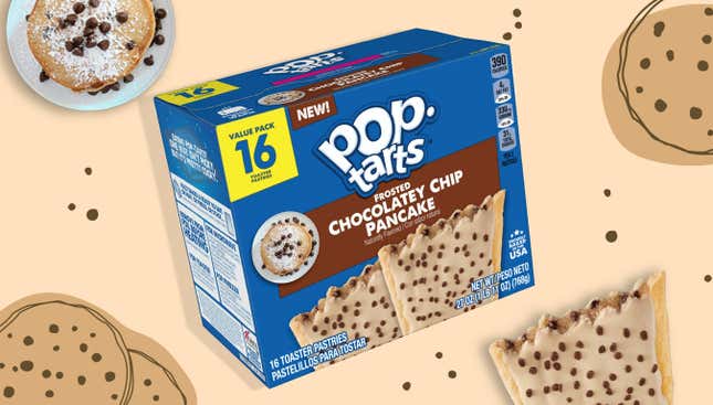 Pop-Tarts new Frosted Chocolatey Chip Pancake flavor