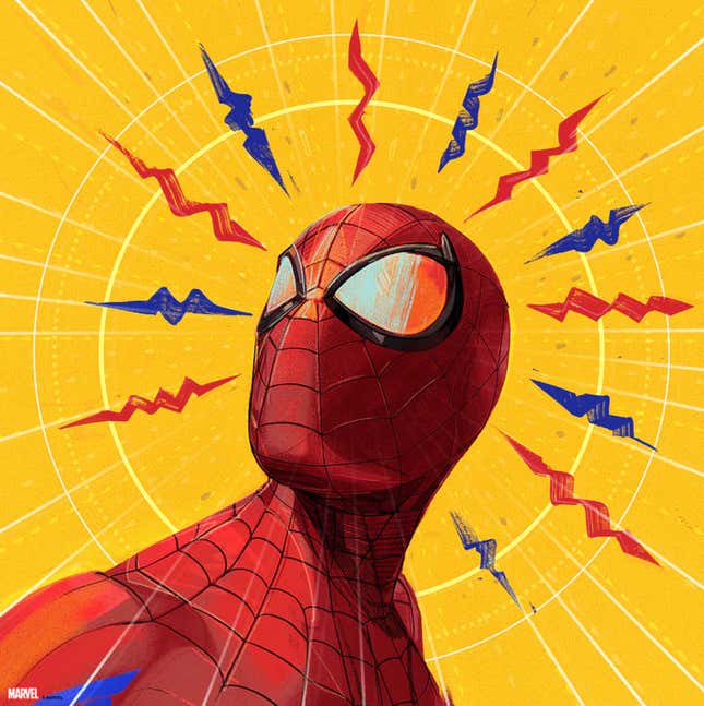 Image for article titled Spider-Man Does It All in This Excellent New Art Series