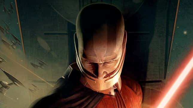 الفن الرئيسي للعبة Star Wars: Knights of the Old Republic من BioWare.