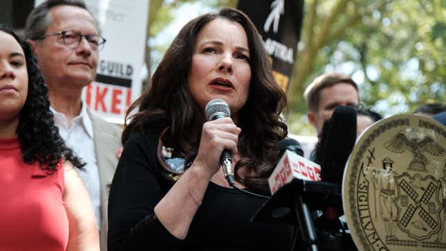 Fran Drescher: Studios drawing out strike hurts LGBTQ+ representation