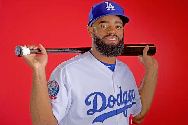 The Dodgers signed Andrew Toles so he will have access to health care.