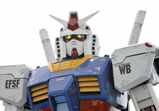 Giant Gundams have been major tourist attractions in Japan 