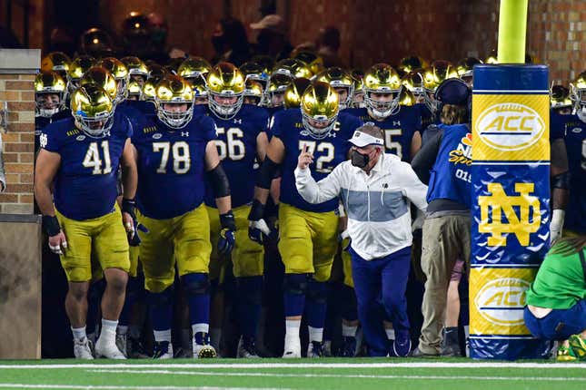 Who will succeed Brian Kelly at the reins of Notre Dame? Hopefully not Urban Meyer