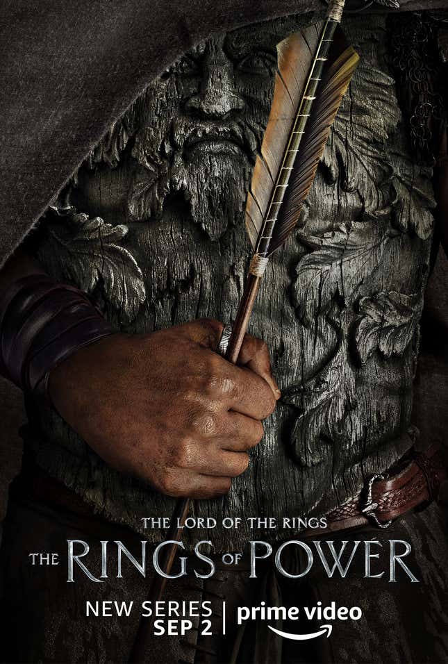 Image for article titled Give Lord of the Rings: The Rings of Power&#39;s Character Posters a Hand