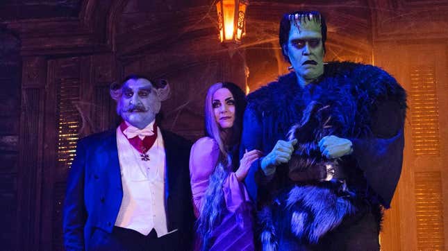 The main characters of Rob Zombie's Munsters movie.